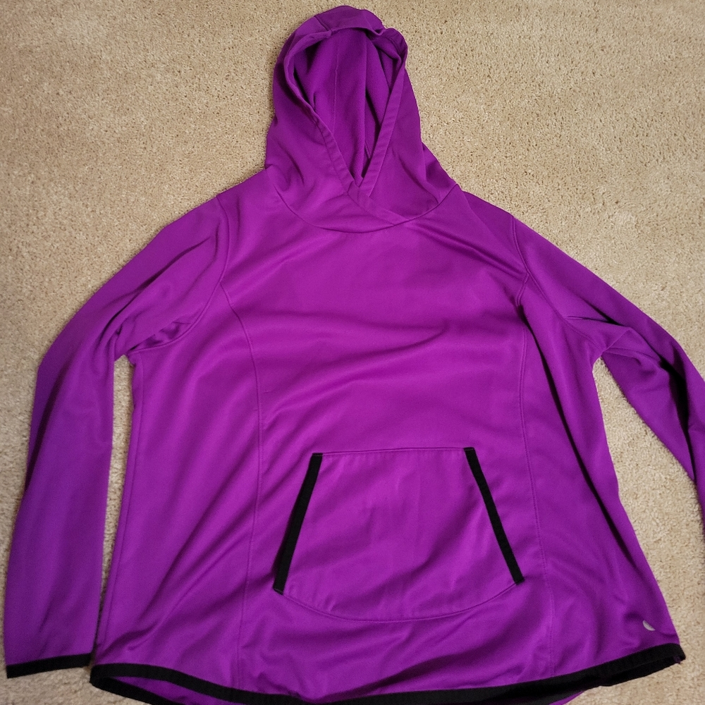 Womens Livi Fleece Hooded Sweatshirt 18/20